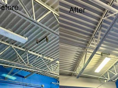 Before After Emergency Electrical Maintenance