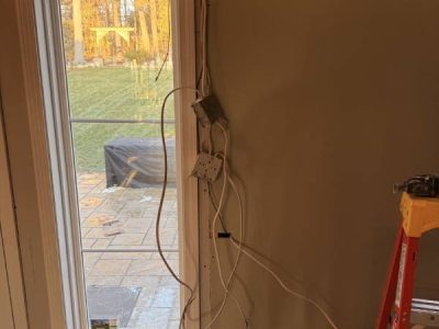Wall Outlet Installation Project